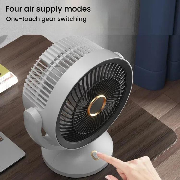 USB Air Circulation Fan Office Desktop Small Fan, Style: Rechargeable | Bowlift