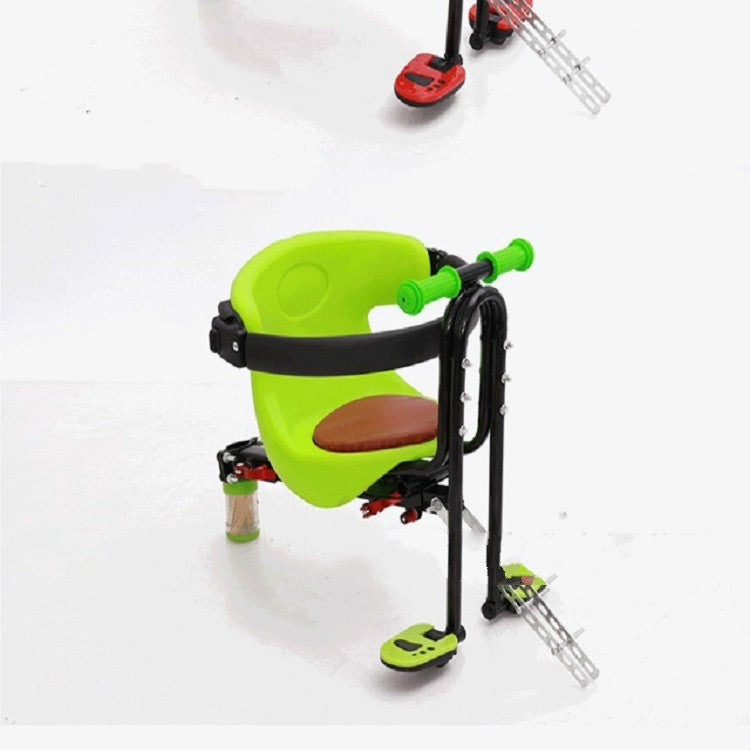 BowLift | Fully enclosed bicycle front seats for children (Green)
