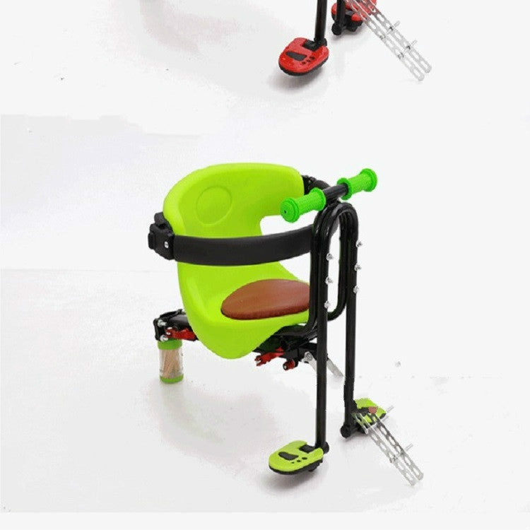 BowLift | Fully enclosed bicycle front seats for children (Green)