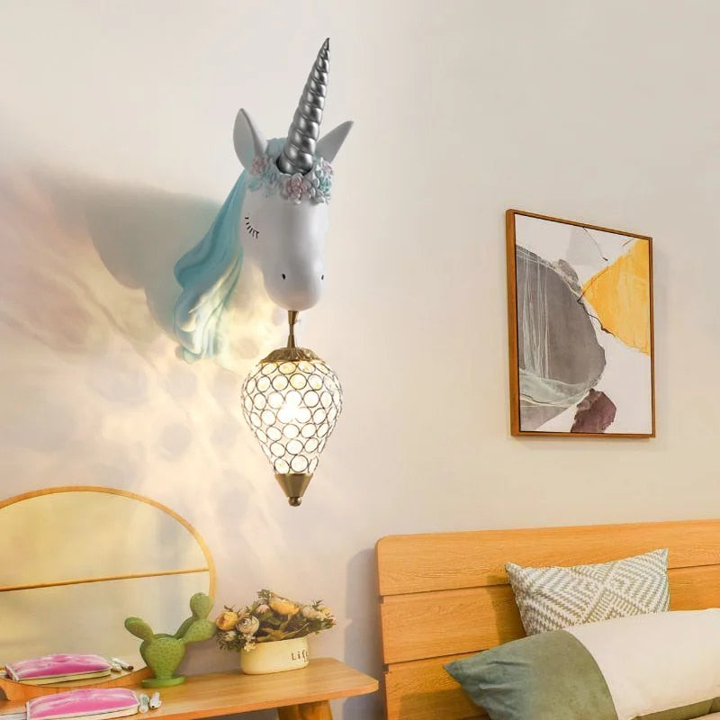 BowLift | Magical Unicorn Wall Lamp for Children – Playful & Warm Light