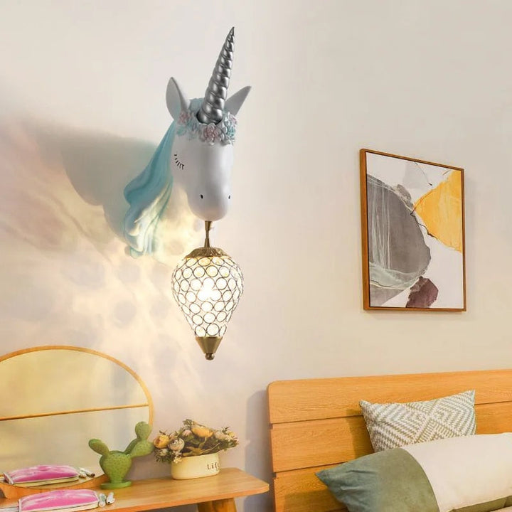 BowLift | Magical Unicorn Wall Lamp for Children – Playful & Warm Light