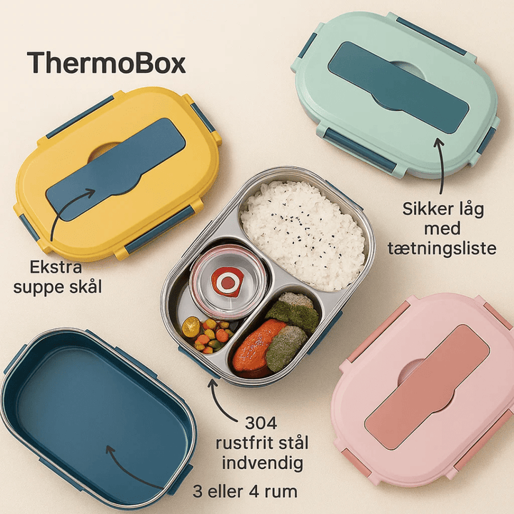 BowLift | Stainless Steel Lunchbox with Compartments for Fresh & Organized Meals