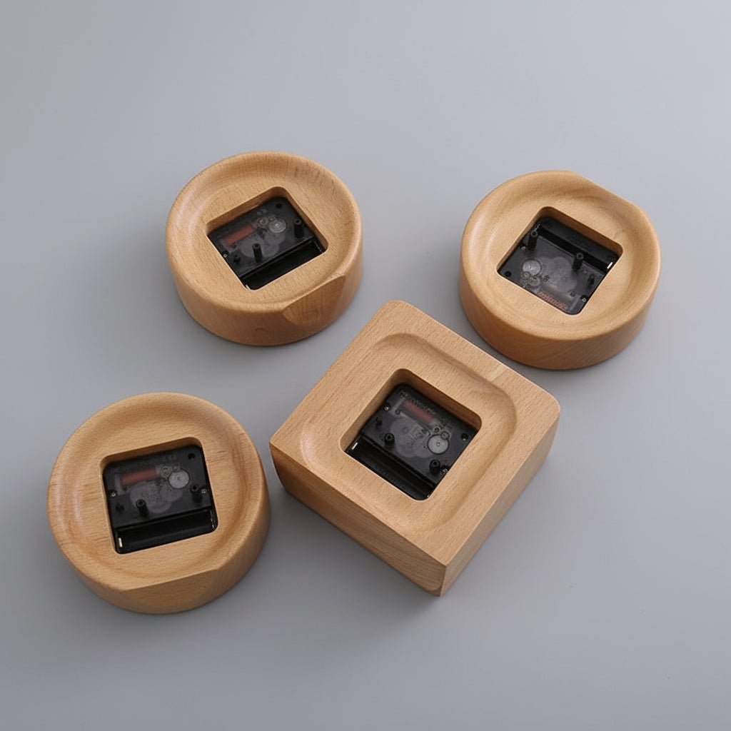 BowLift | Elegant alarm clock made of beech wood for a stylish home