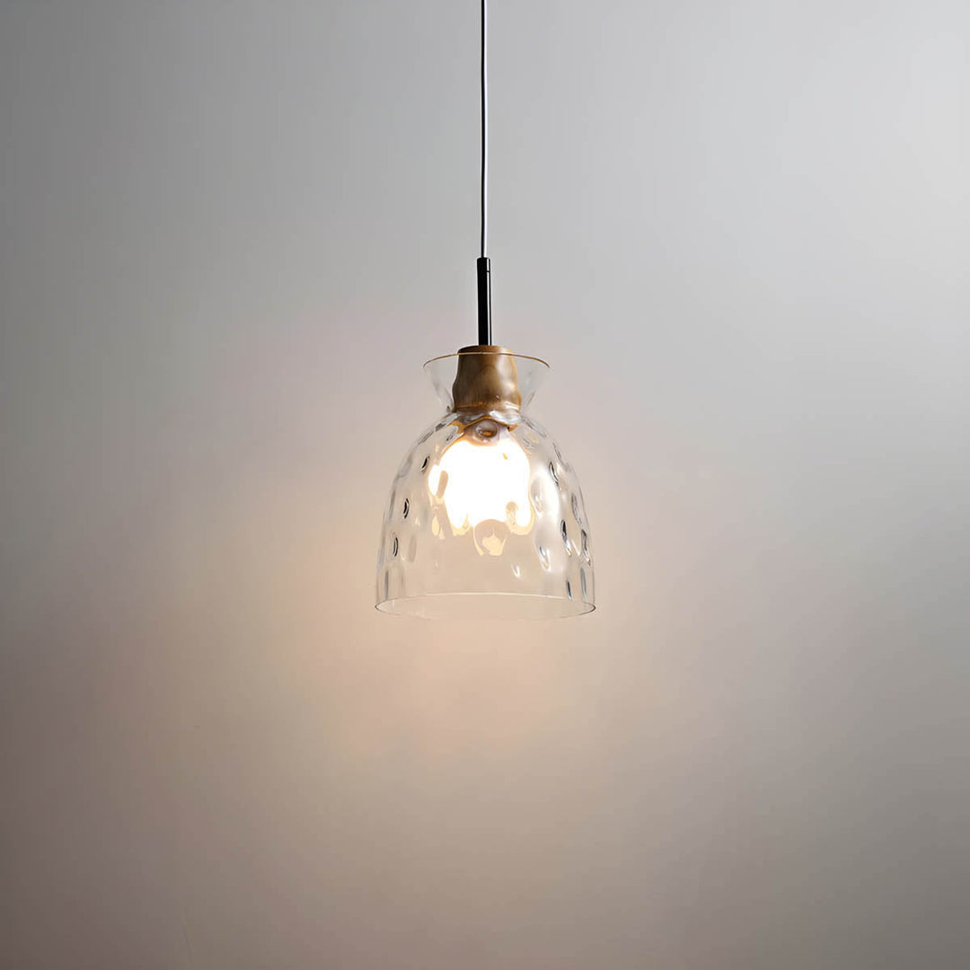BowLift | LuxeGlow Chic Glass chandelier - Modern elegant glass ceiling lamp