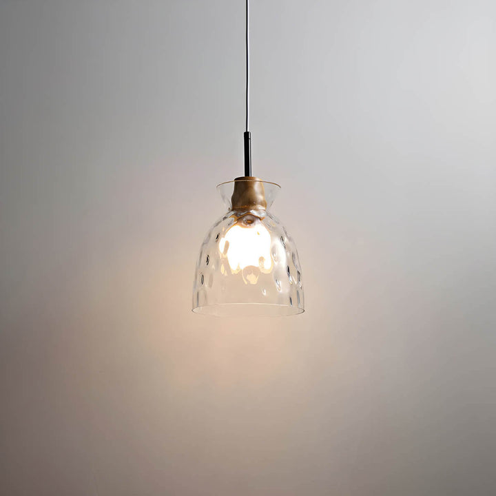 BowLift | LuxeGlow Chic Glass chandelier - Modern elegant glass ceiling lamp
