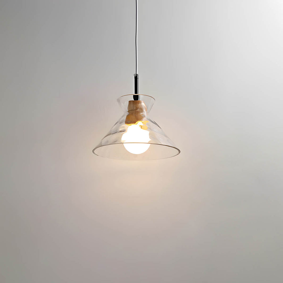 BowLift | LuxeGlow Chic Glass chandelier - Modern elegant glass ceiling lamp