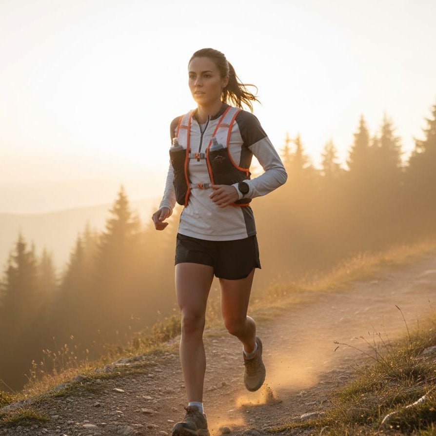 BowLift | Ultralight Trail Running Vest with Two Soft Flasks