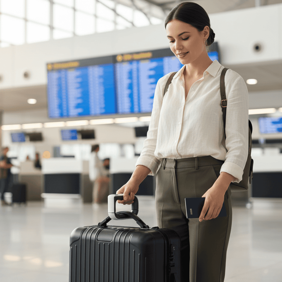 BowLift | Compact travel luggage scale for precise measurements