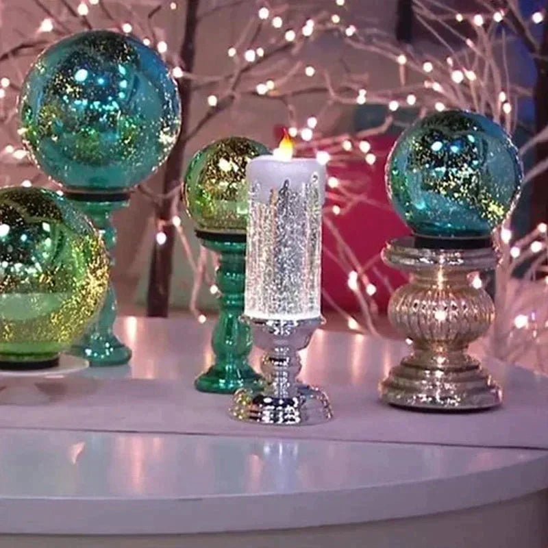 BowLift | Elegant LED Candle for Cozy Christmas Evenings