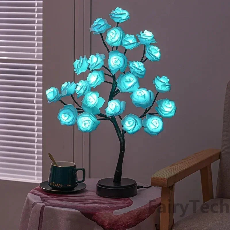 BowLift | Romantic Rose Table Lamp - Warm Light & Elegance
