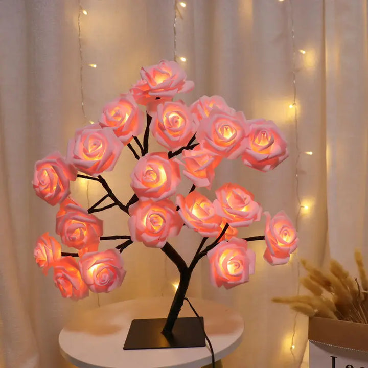 BowLift | Romantic Rose Table Lamp - Warm Light & Elegance