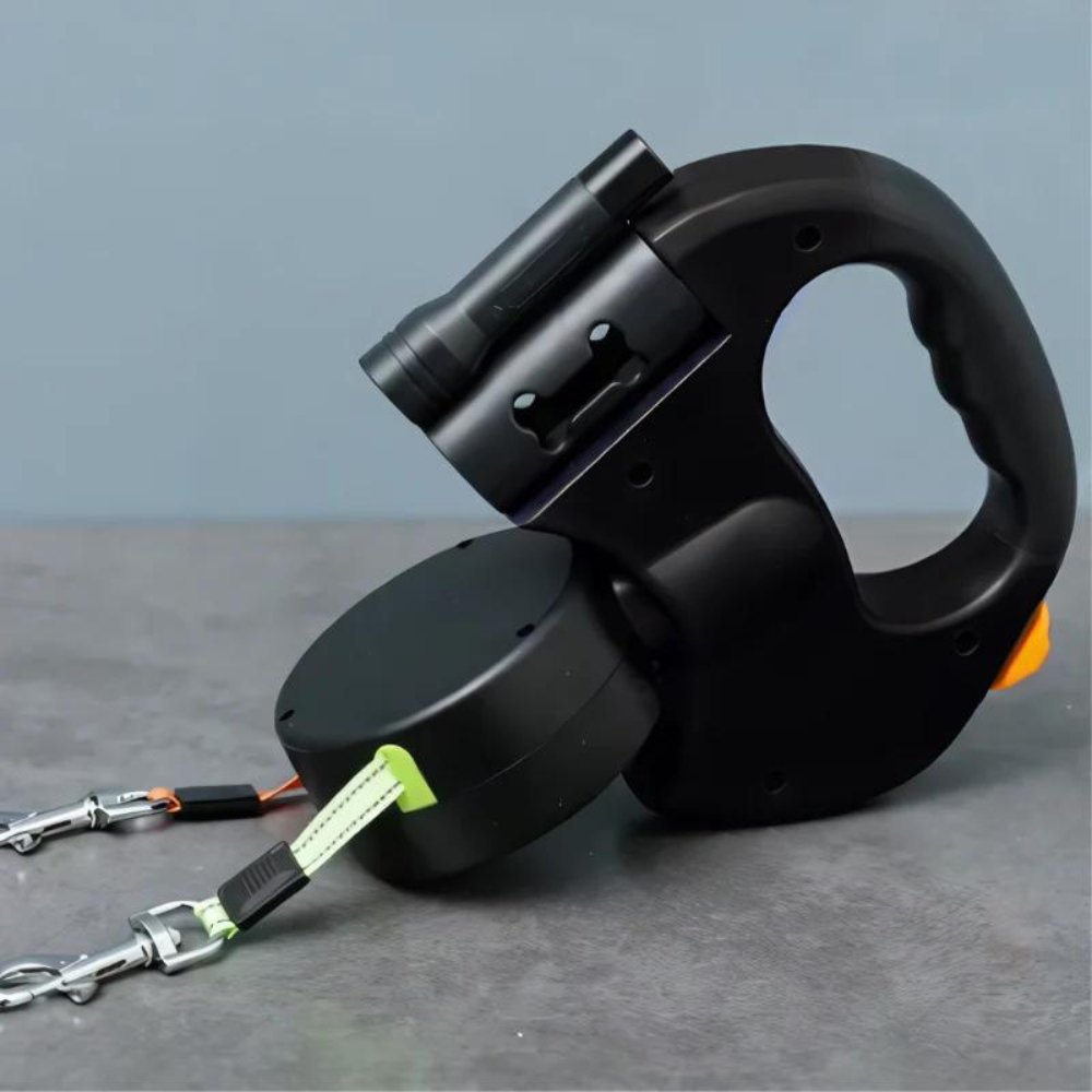 TangleFree Double Dog Leash – Tangle-Free Leash for Easy Walking with Two Dogs | Bowlift