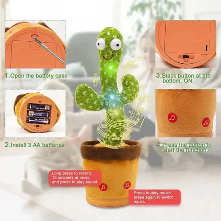 BowLift | Dancing Cactus | Repeats Words & Makes Everyone Laugh!