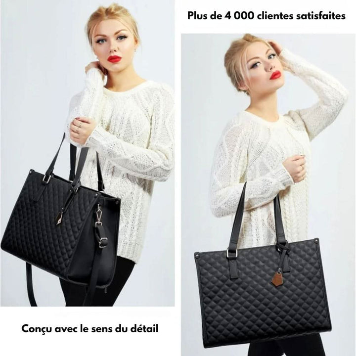 BowLift | in-1 - Elegant shopping bag with integrated insulated compartment & large storage space