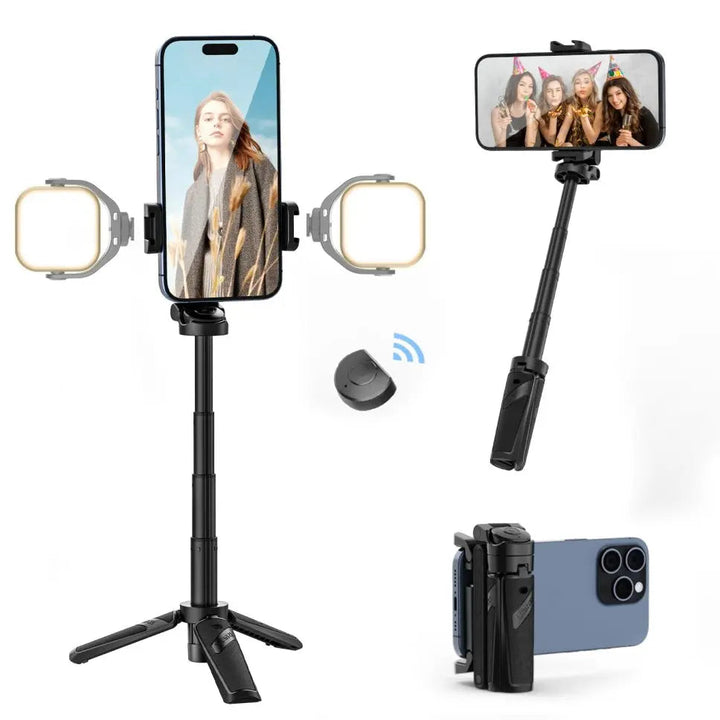 BowLift | Bag tripod with retractable handle and remote control
