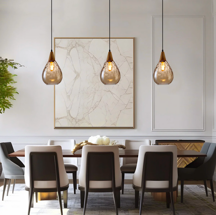 BowLift | Single Pendant from Obsidian Intense Light