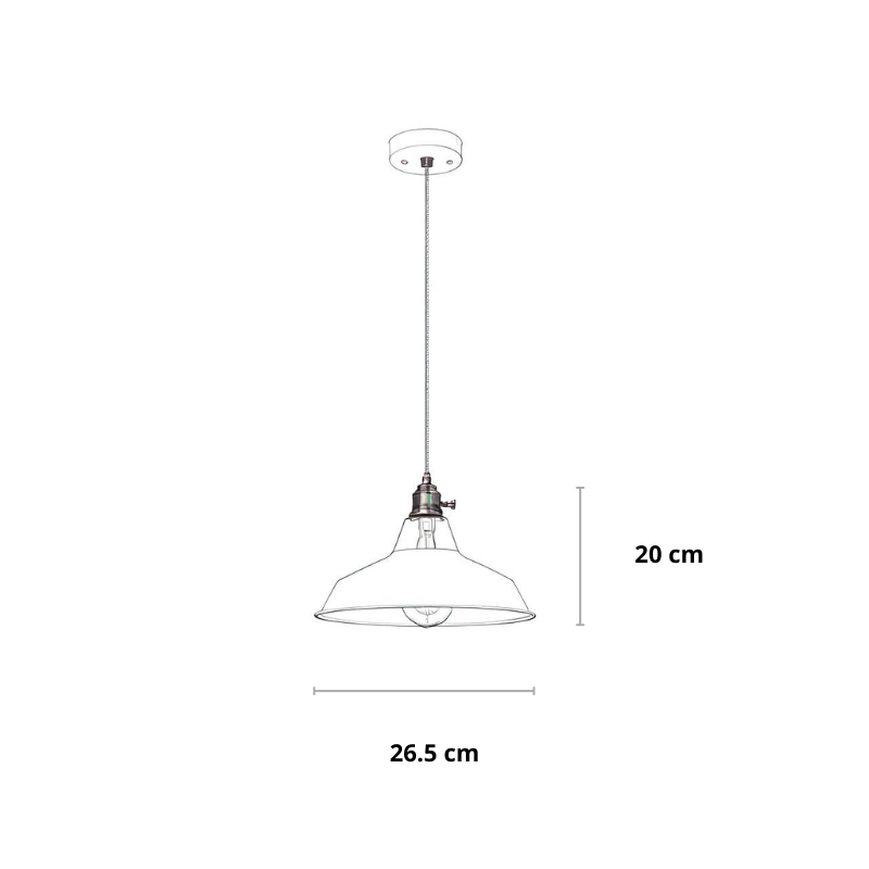 BowLift | Colored Retro Pendant Lamp