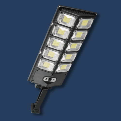 PowerBright Solar Outdoor Lamp 3000W – Wall or Pole Mounting IP65 | Bowlift