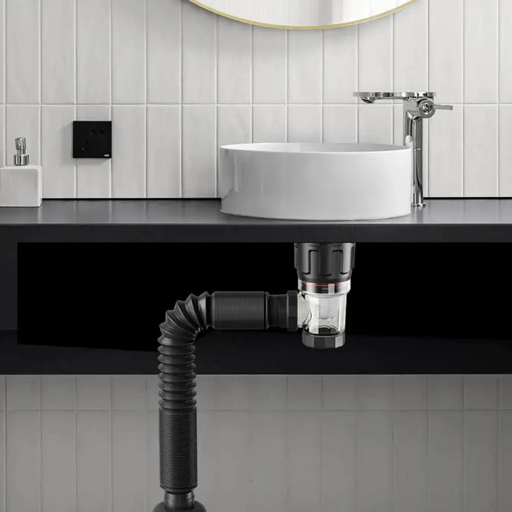 BowLift | Telescoping Multi-Purpose Drain Hose Set – Odor Prevention & Easy Installation