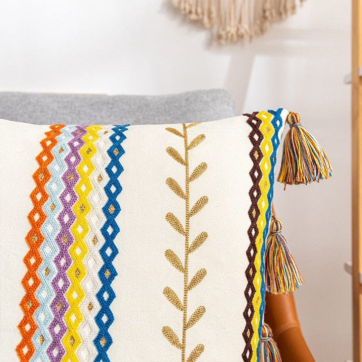 Textured Tassel Pillowcase Bowlift