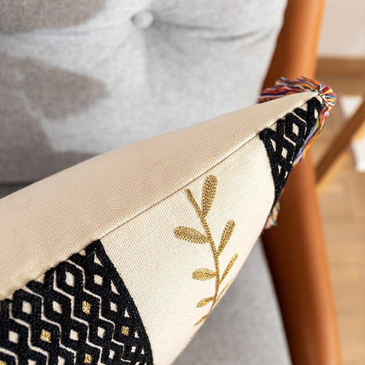 Textured Tassel Pillowcase Bowlift