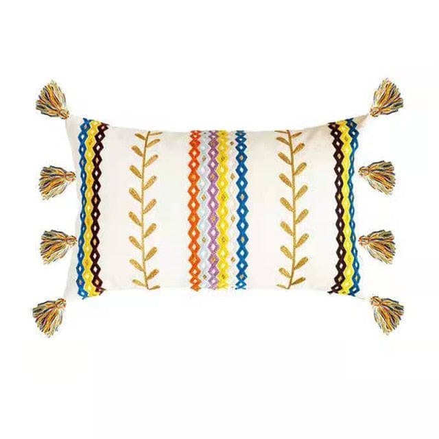 Textured Tassel Pillowcase Bowlift