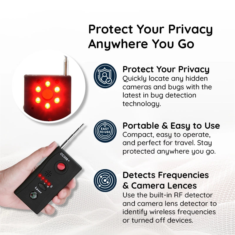 BowLift | The Best Bug Detector - Hidden Camera and Microphones Detector