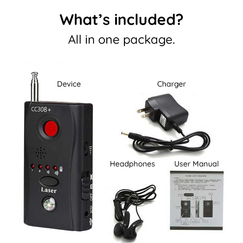 BowLift | The Best Bug Detector - Hidden Camera and Microphones Detector