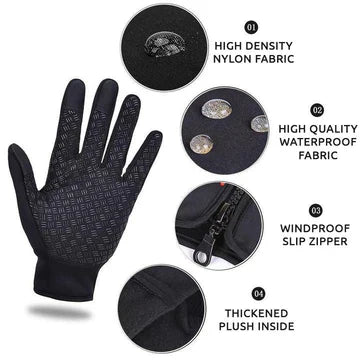 BowLift | Thermal Gloves - Unisex Touch Screen Winter Gloves