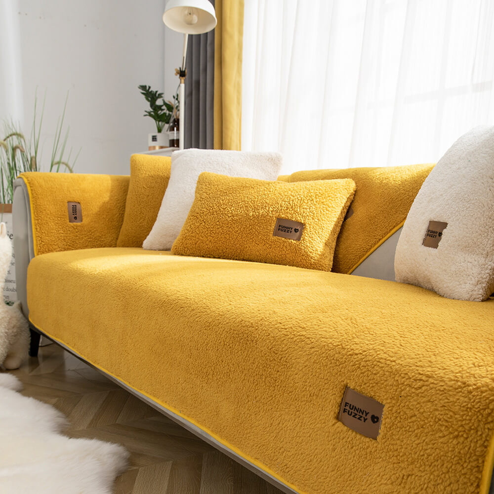 BowLift | Sofa cover fleece waterproof non-slip washable