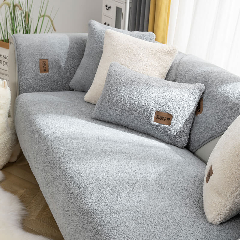 BowLift | Sofa cover fleece waterproof non-slip washable