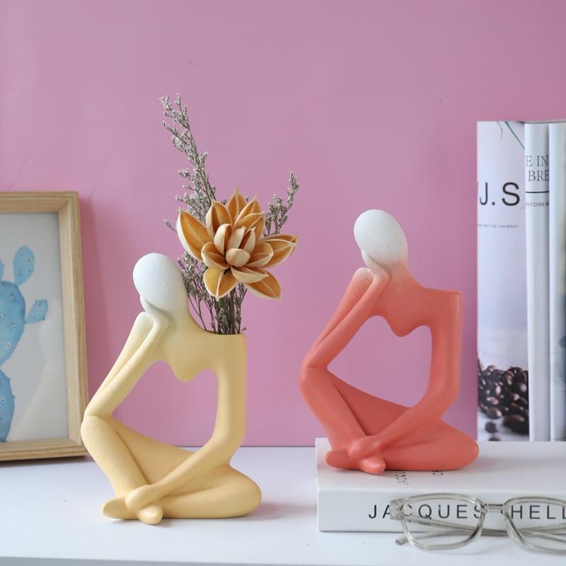 Thinking Man Art Vases Bowlift