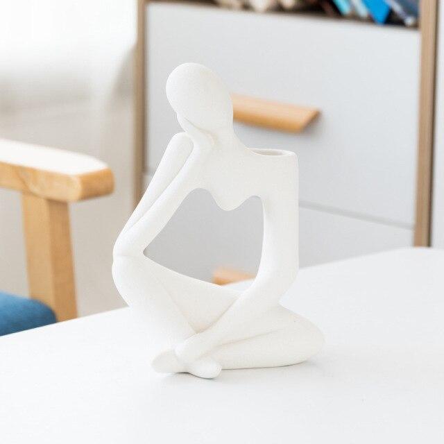 Thinking Man Art Vases Bowlift