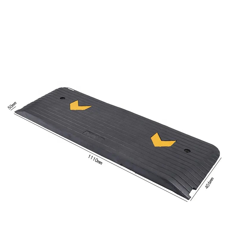 BowLift | Heavy Duty Car Wheelchair Driveway Rubber Kerb Curb Ramp For Roadway Noise Reduction