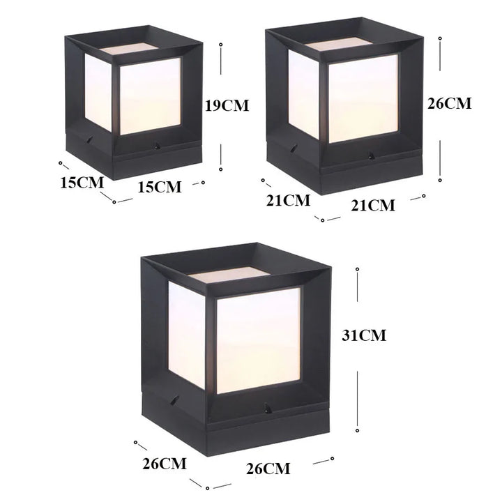 BowLift | GlowSphere - Outdoor Standing Lamp for Gates and Driveways