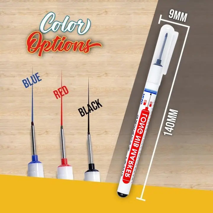 BowLift | Deep hole marker with long tip – Smudge-proof & waterproof (set of 3)