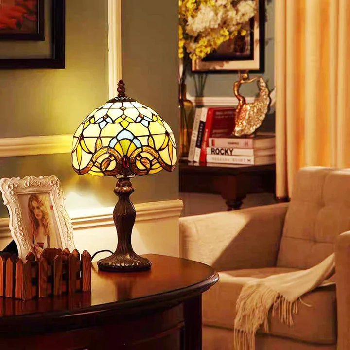 BowLift | Luminara Éclat - Tiffany Desk Table Lamp