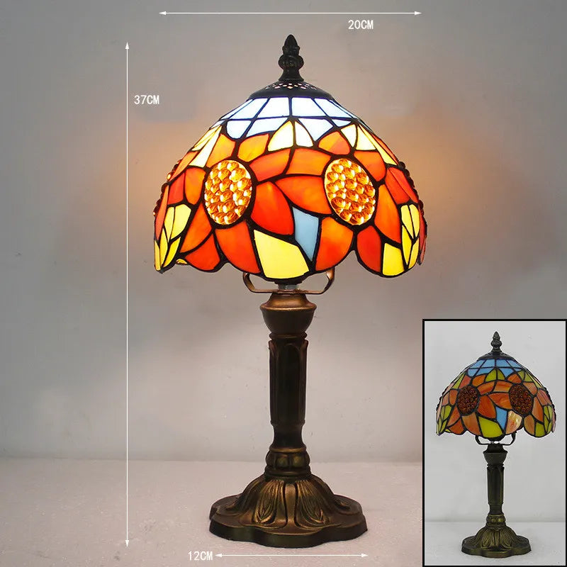 BowLift | Luminara Éclat - Tiffany Desk Table Lamp