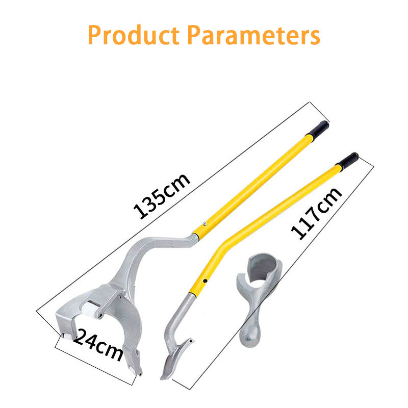 BowLift | Large Vehicle Tubeless Tire Changing Tool, Car Tire Disassembly Tool, Truck Tire Changing Tool Three-Piece Set
