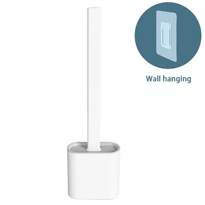 FLEXIBLE SILICONE BRUSH For TOILET CLEANING Bowlift