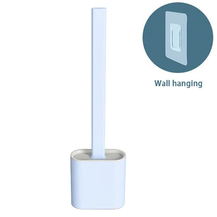 FLEXIBLE SILICONE BRUSH For TOILET CLEANING Bowlift