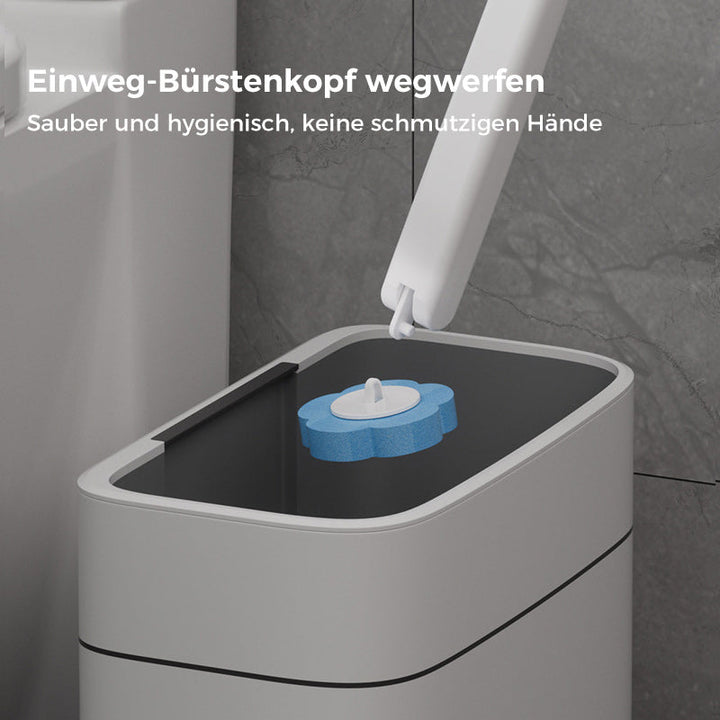 HygiBrush Disposable Toilet Brush with Replaceable Sponge Heads | Bowlift