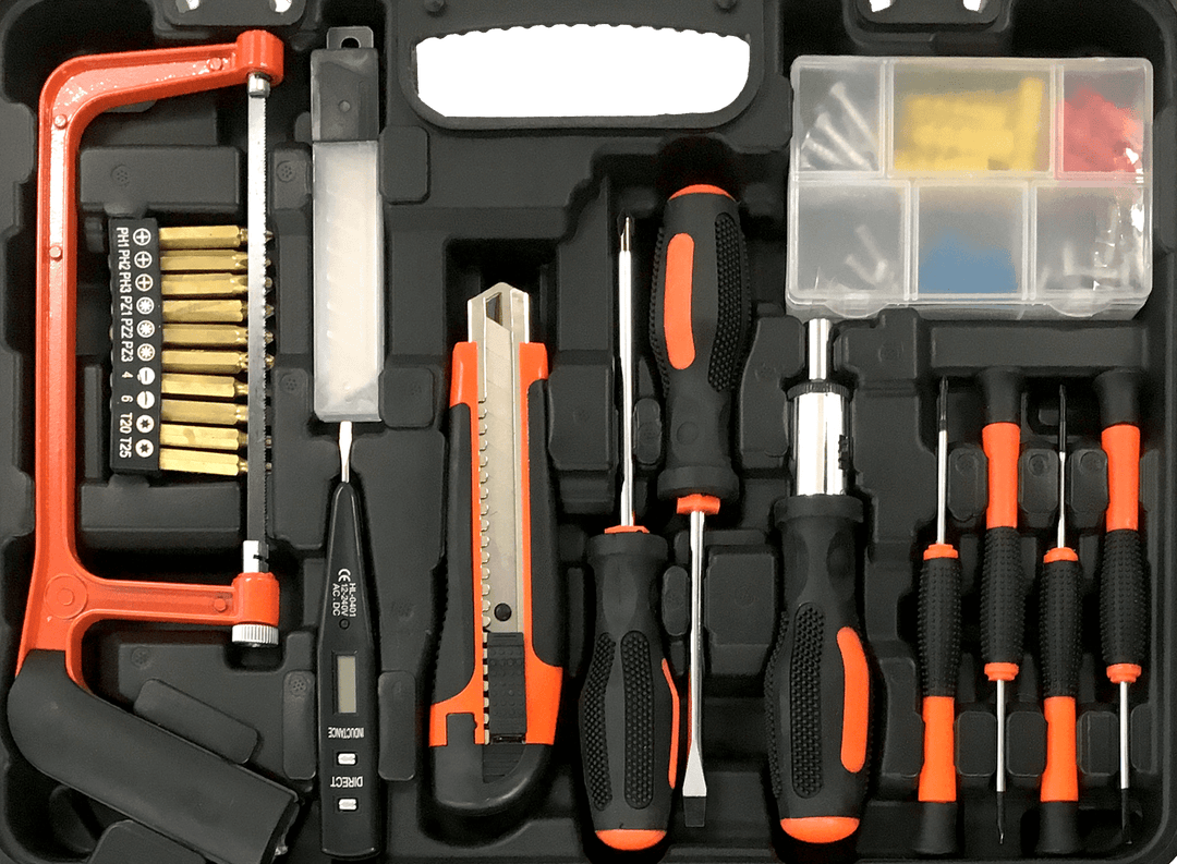 Tool set - Multiset for the household - 21 pieces | Bowlift