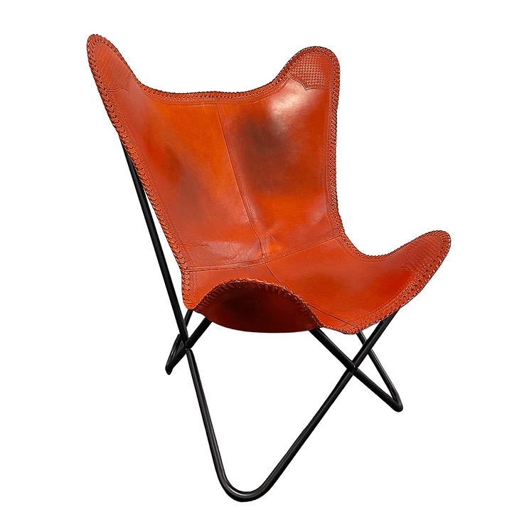 Bat chair made of real leather (available in different colors) | Bowlift