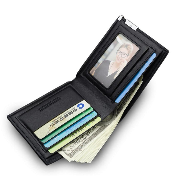 BowLift | Top 2019 ultra thin Short Sequined Men Wallets with Coin Bag Roomy Purse Man Wallet Male Small Money Dollar Slim Cool Card Case