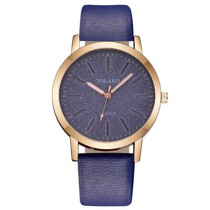 BowLift | IcoolGadgets High Quality Fashion Womens Ladies Simple Watches Geneva Faux Leather Analog Quartz Wrist Watch clock saat Gift