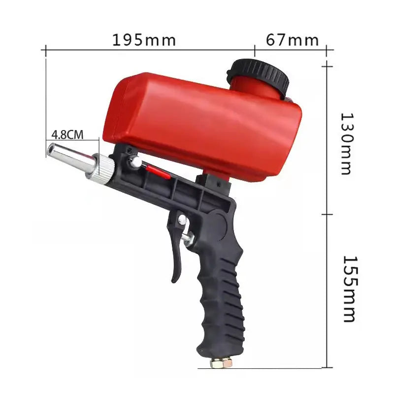 BowLift | Portable Handheld Pneumatic Sandblasting Gun – Powerful & Precise
