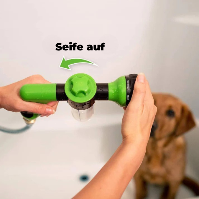 Portable Pet Care Foam Gun Bowlift