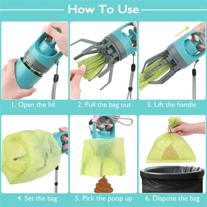 BowLift | Portable Pet Waste Grabber – Hygienic & Compact for On-the-go