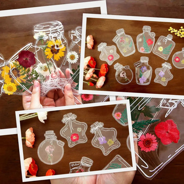 BowLift | Transparent DIY Flower Bookmark